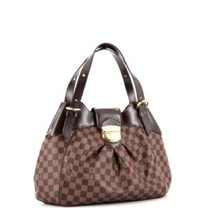- LOUIS VUITTON
Damier Ebene Sistina GM Authentic Bag